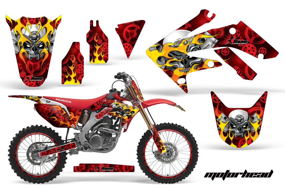 Honda CRF250R 04-09 Graphics Kit MOTO R NPs